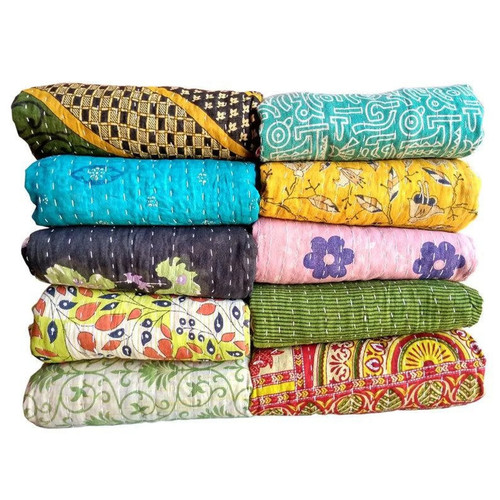 Wholesale throw blanket - blanket, kantha